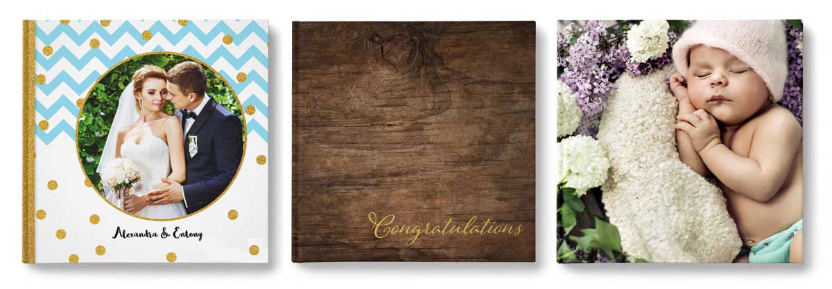 Варіанти виконання твердої ламінованої обкладинки - фотокнига Софі